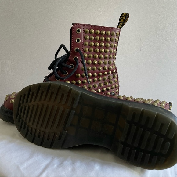 Dr. Martens Cherry Red Spikes - Picture 8 of 11
